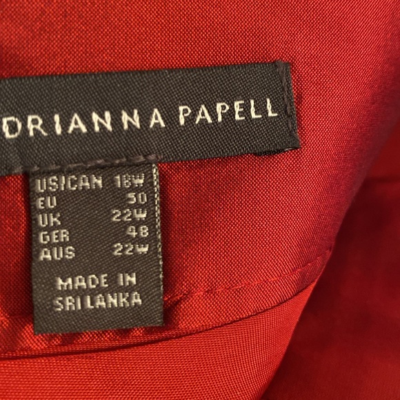 Adrianna Papell Semi-formal skirt. High low with tie belt. - Picture 6 of 7